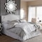 Baxton Studio Aubrey Modern Grayish Beige Upholstered Queen Size Headboard 124-6855 - alternate 4
